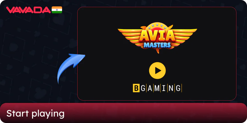 Launch the game to wager the bonus on the Vavada casino website in India
