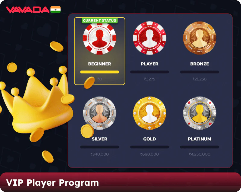 VIP Program for Indian Players at Vavada Casino